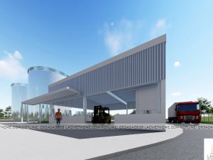 Thiết kế Nhà máy Nippon Sanso Việt Nam (Nhật Bản)