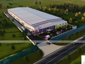 Thiết kế Nhà máy sản xuất hàng tiêu dùng THT Việt Nam