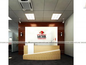 Mẫu Thiết kế nội thất văn phòng công ty MCHR