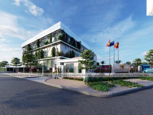 Thiết kế Nhà máy cơ điện tử Âu Lạc