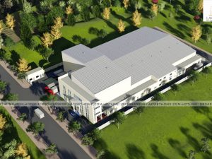 Thiết kế Nhà máy chế biến thực phẩm Đông Đô