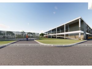 Thiết kế Nhà máy Kyocera Việt Nam (Nhật Bản)