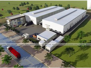 Thiết kế nhà máy sản xuất chế biến thức ăn chăn nuôi Thiên Nam