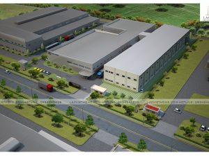 Thiết kế Nhà máy Shinnei Corona Việt Nam (Nhật Bản)