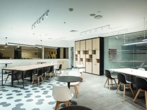 Mẫu thiết kế nội thất văn phòng CJ