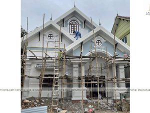 Thi công trọn gói biệt thự 1 tầng đẹp BT109